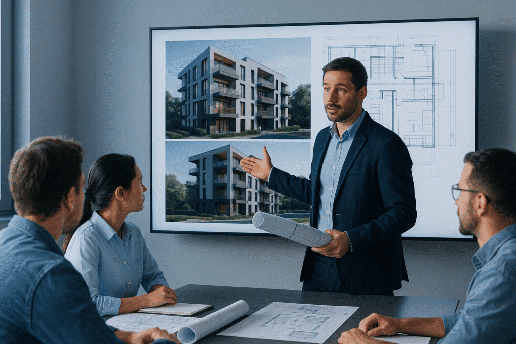 Como mostrar un proyecto arquitectónico en España