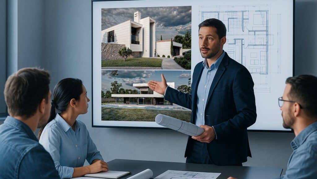 Cómo mostrar un proyecto arquitectónico en España